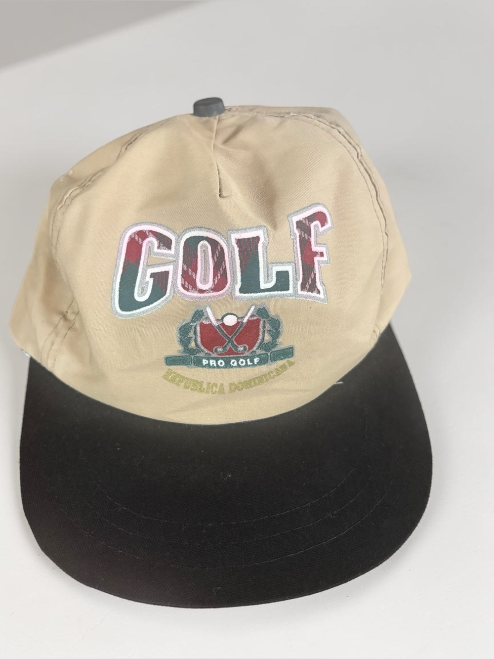 Golf Republic Dominicana Snapback Hat 90s Golf Cap